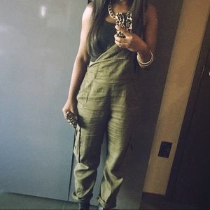 Army Green Overalls